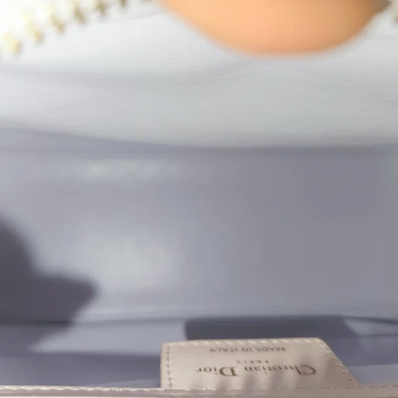 CHRISTIAN DIOR Lambskin Cannage Medium Tri-Color Lady Dior in Rose Pale - Picture 3 of 8